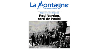 La presse en parle – Le fonds photographique Verdun du Club Alpin Français de Bagnères-de-Bigorre